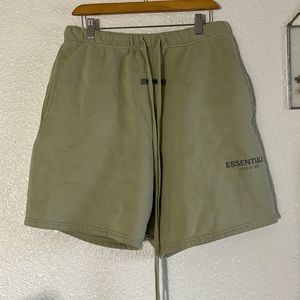 Fear of God Essentials Mint Green Shorts Men’s Large